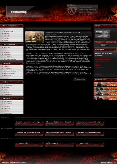 Fire-Gaming Design