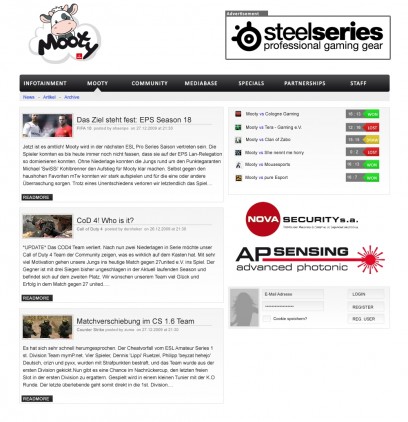 Schlichtes Community Design