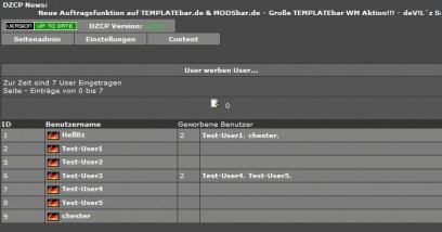 User werben User