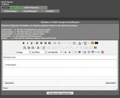 Globales E-Mail Design