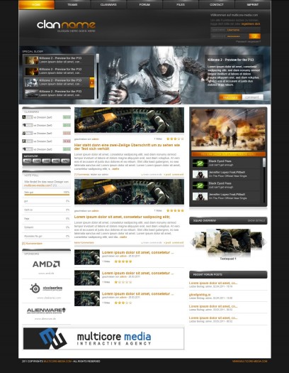 Multicore-Media Template #4