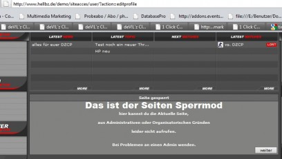 Site Access Addon