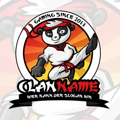 Karate Panda Logo