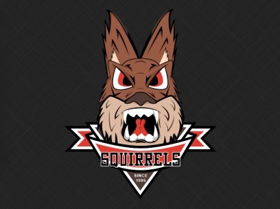 Aggressive Squirrel Logo