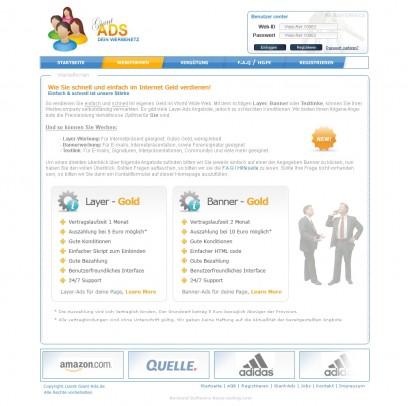FirmenLayout Werbeagentur